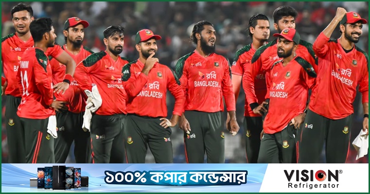তৃতীয় টি-টোয়েন্টির জন্য অপরিবর্তিত বাংলাদেশ স্কোয়াড